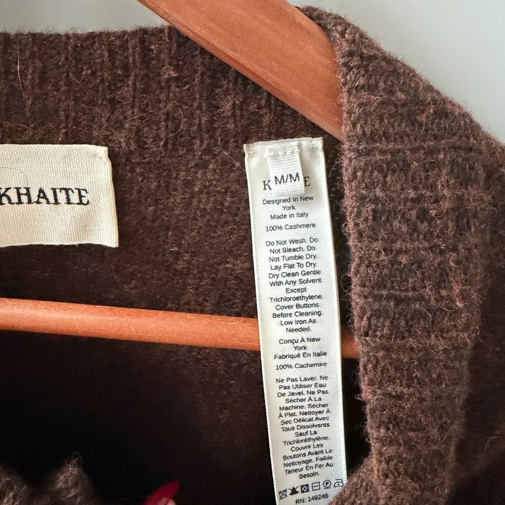 Khaite Ambre Women Crewneck Knitted
Cardigan - Picture 4 of 7